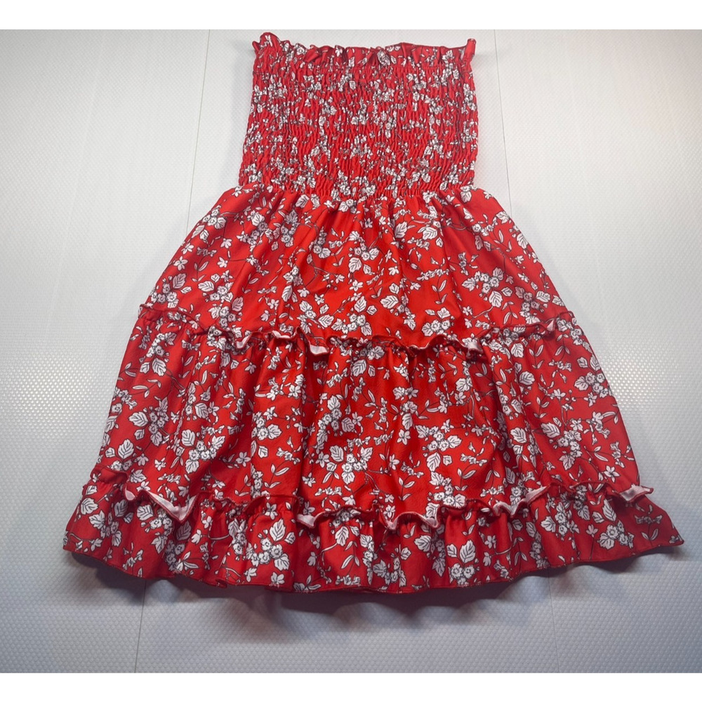 Women's Strappless Sundress Size S (0378)